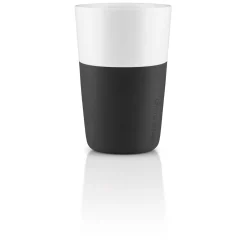 Eva Solo Kopper^Café Latte-krus - 2 stk - Carbon black