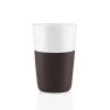 Eva Solo Kopper^Café Latte-krus - 2 stk - Chocolate