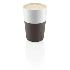 Eva Solo Kopper^Café Latte-krus - 2 stk - Chocolate