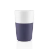 Eva Solo Kopper^Cafe Latte-krus - 2 stk - Violet blue