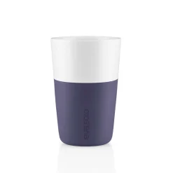 Eva Solo Kopper^Cafe Latte-krus - 2 stk - Violet blue