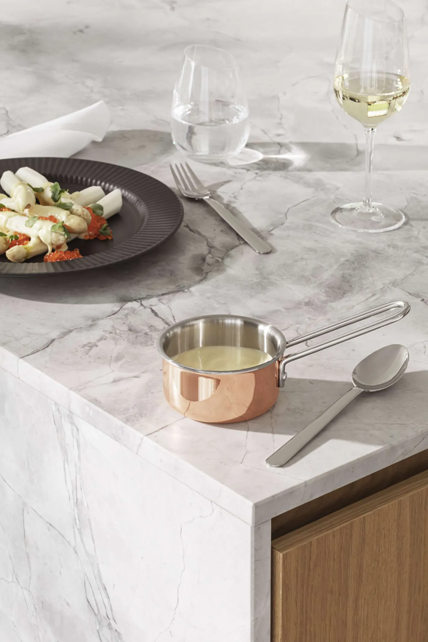 Eva Solo Kasseroller|Serveringsfade^Copper serveringskasserolle - 0,3 liter