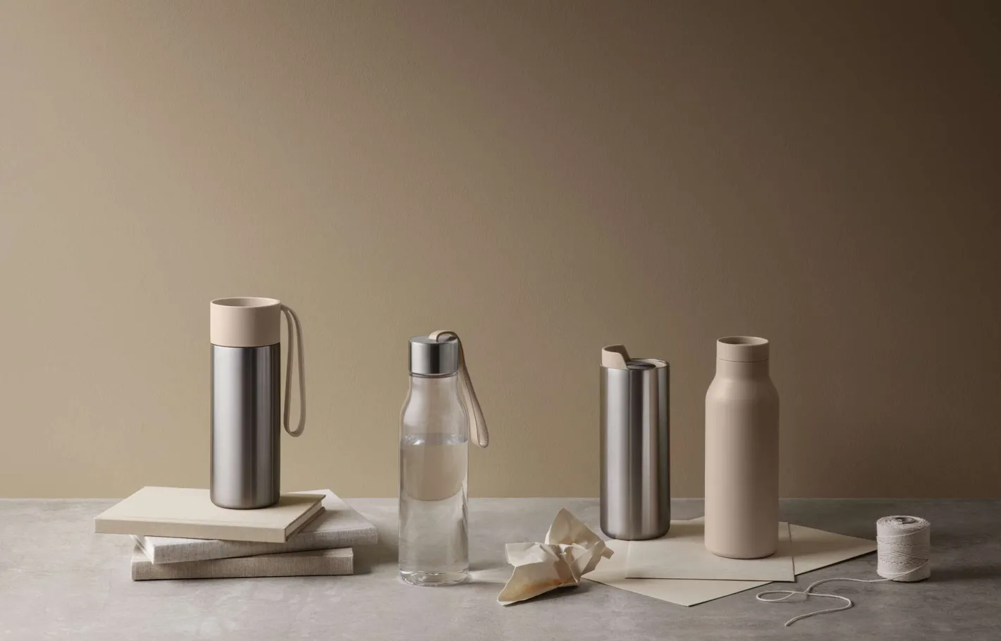 Eva Solo Drikkeflasker^Drikkeflaske - 0,5 liter - Soft beige