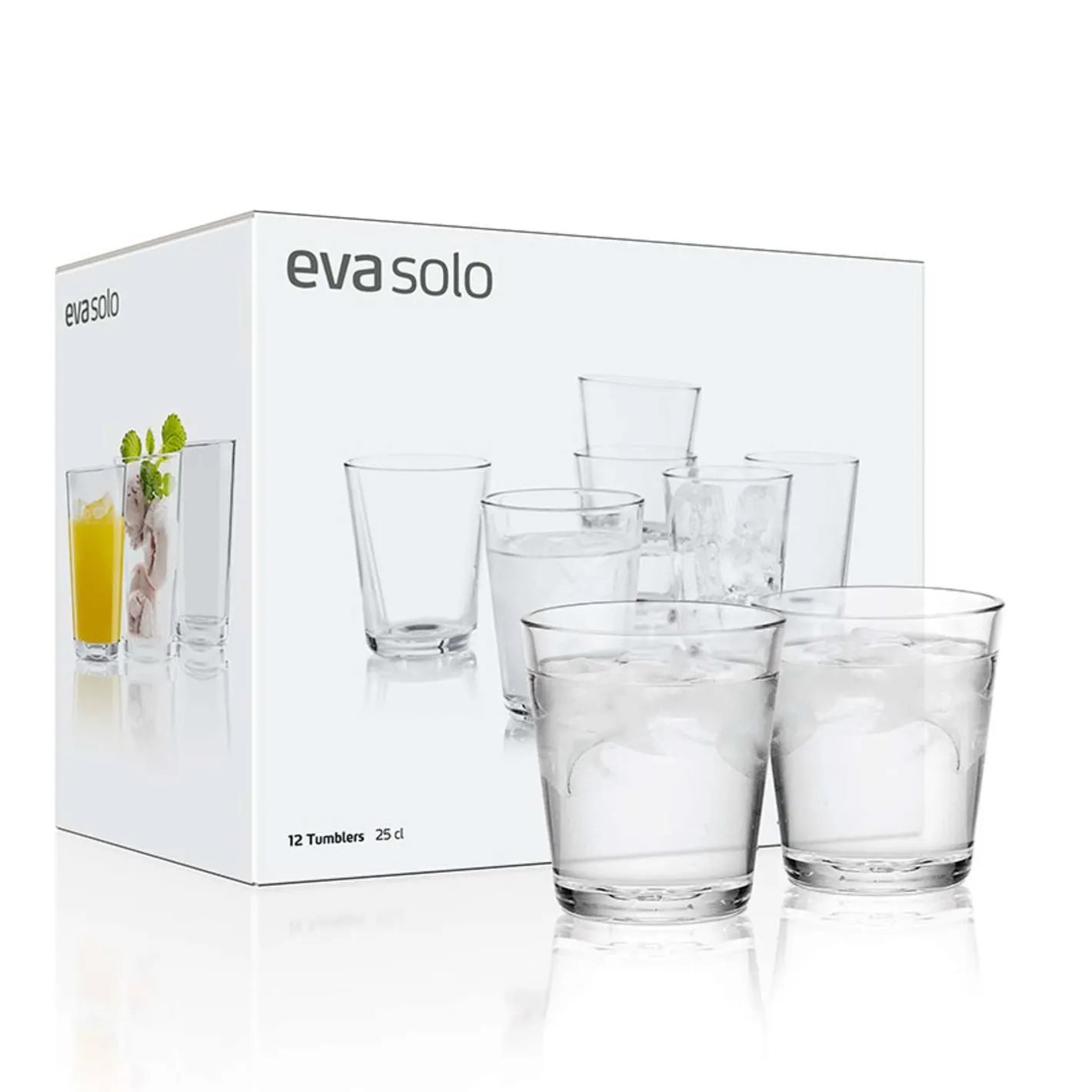 Eva Solo Vandglas^Drikkeglas - 12 stk - 25 cl