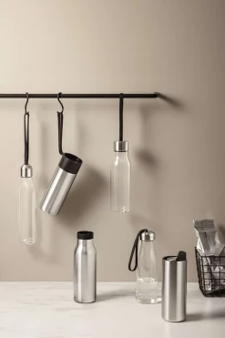 Eva Solo Drikkeflasker^Glasdrikkeflaske - 0,5 liter - Sort