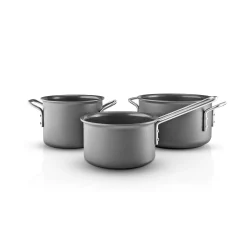 Eva Solo Grydesæt^Grey Line grydesæt - 3 dele - keramisk Slip-Let®