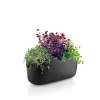 Eva Solo Selvvandende Potter^Herb organiser - Selvvandende - Sort