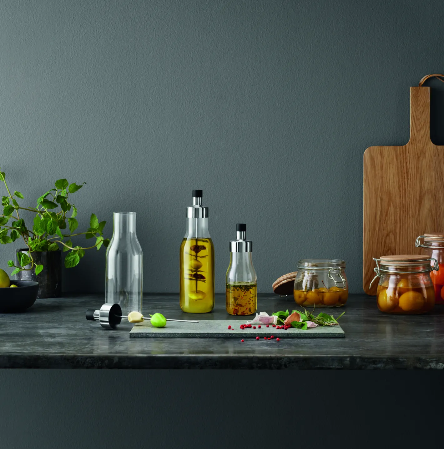 Eva Solo Køkkentilbehør^MyFlavour oliekaraffel - 0.5 l - Drypfri