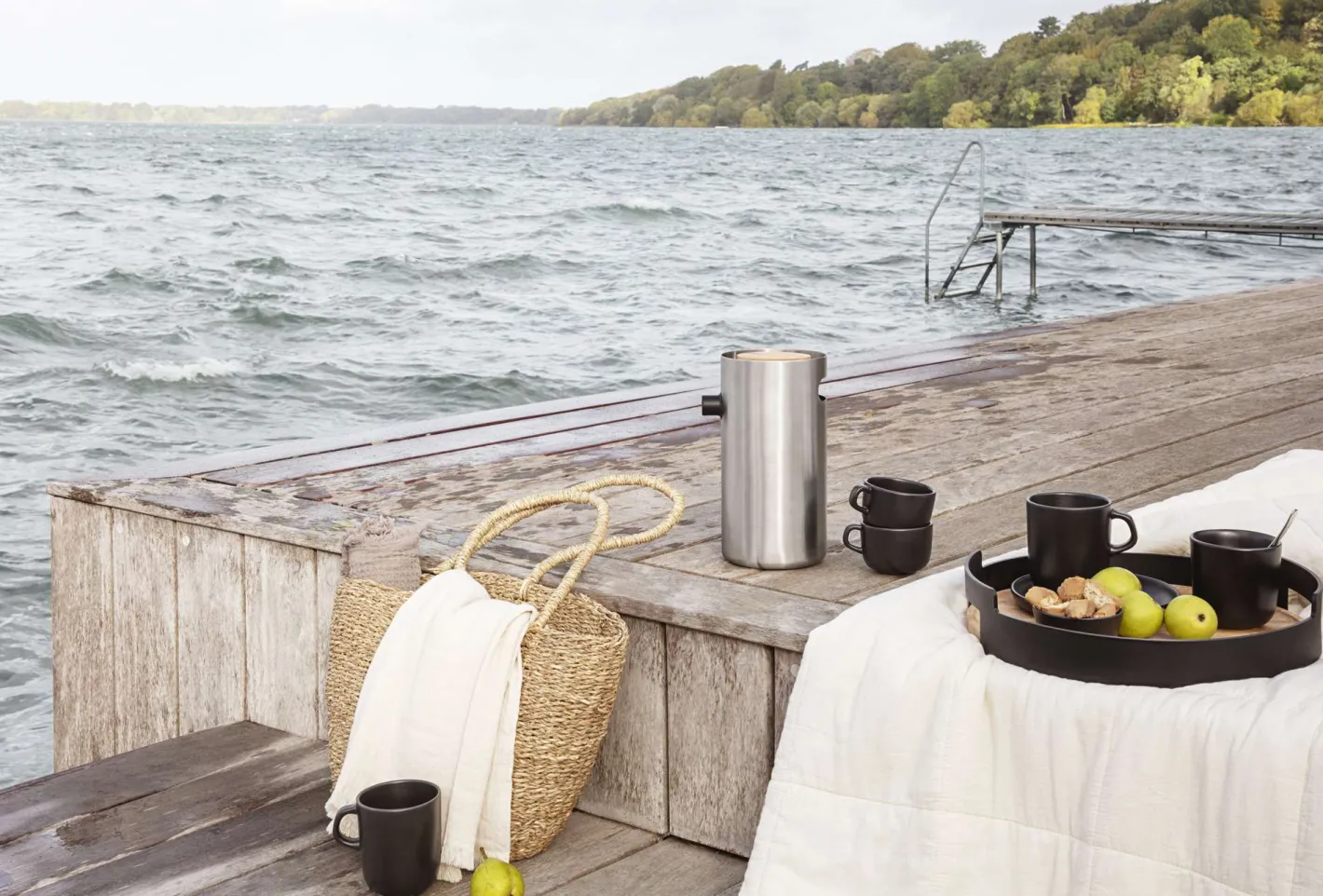 Eva Solo Termokander^Nordic kitchen pumpetermokande - 1,8 liter - steel
