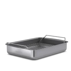 Eva Solo Bradepander^Professionel bradepande med rist - 30x22 cm - keramisk Slip-Let® belægning