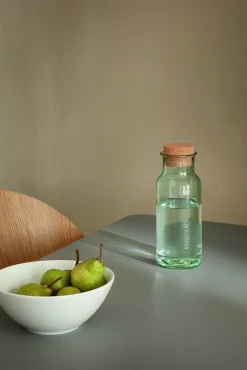 Eva Solo Karafler^Recycled glaskaraffel - 1 liter - med korkprop