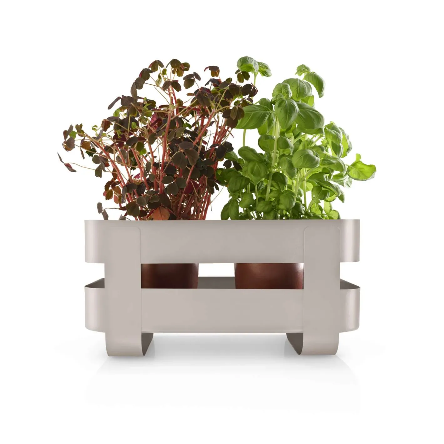 Eva Solo Selvvandende Potter^Selvvandende Herb organiser stål - Sand