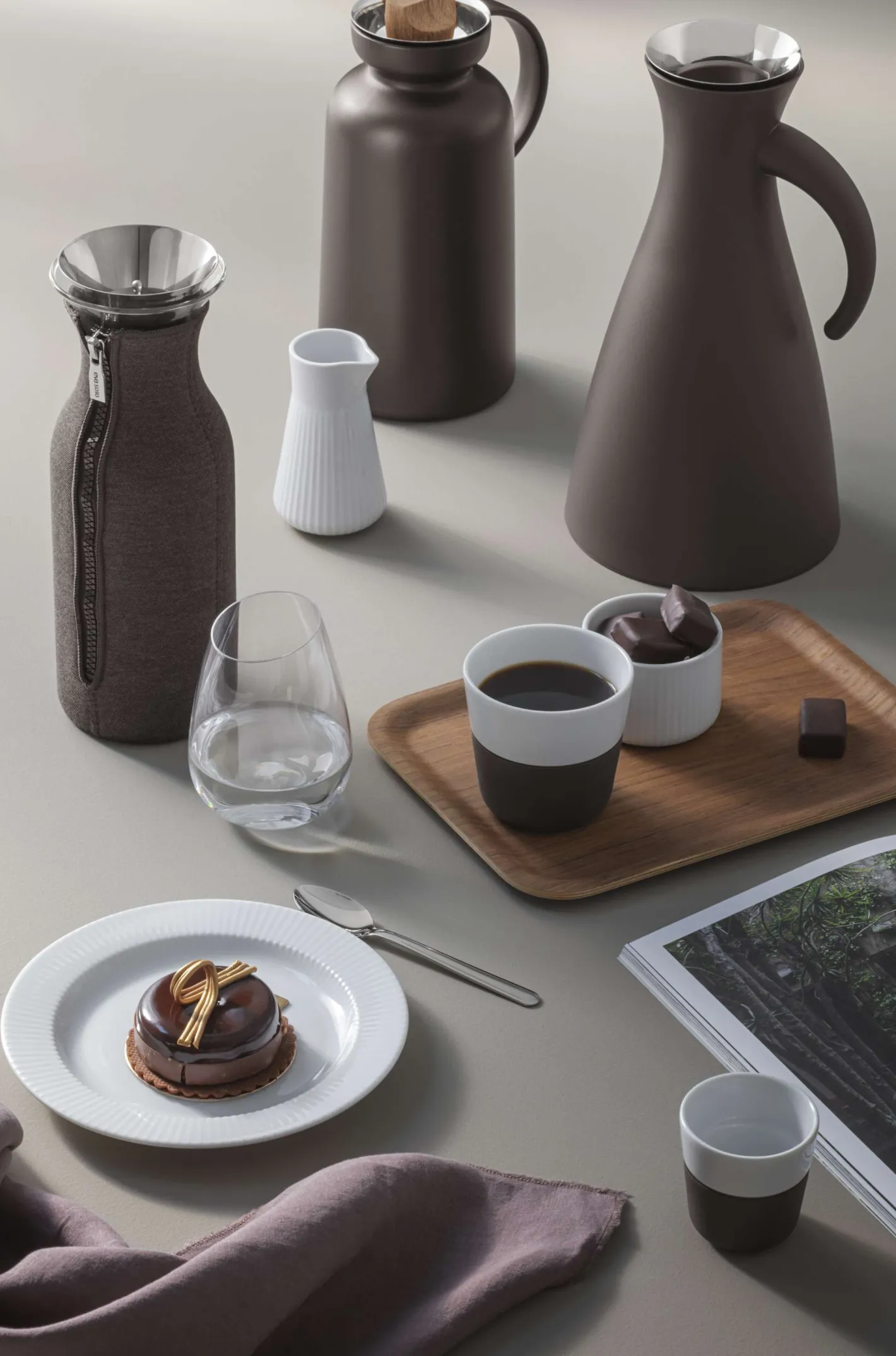 Eva Solo Termokander^Silhouette termokande - 1 liter - Chocolate