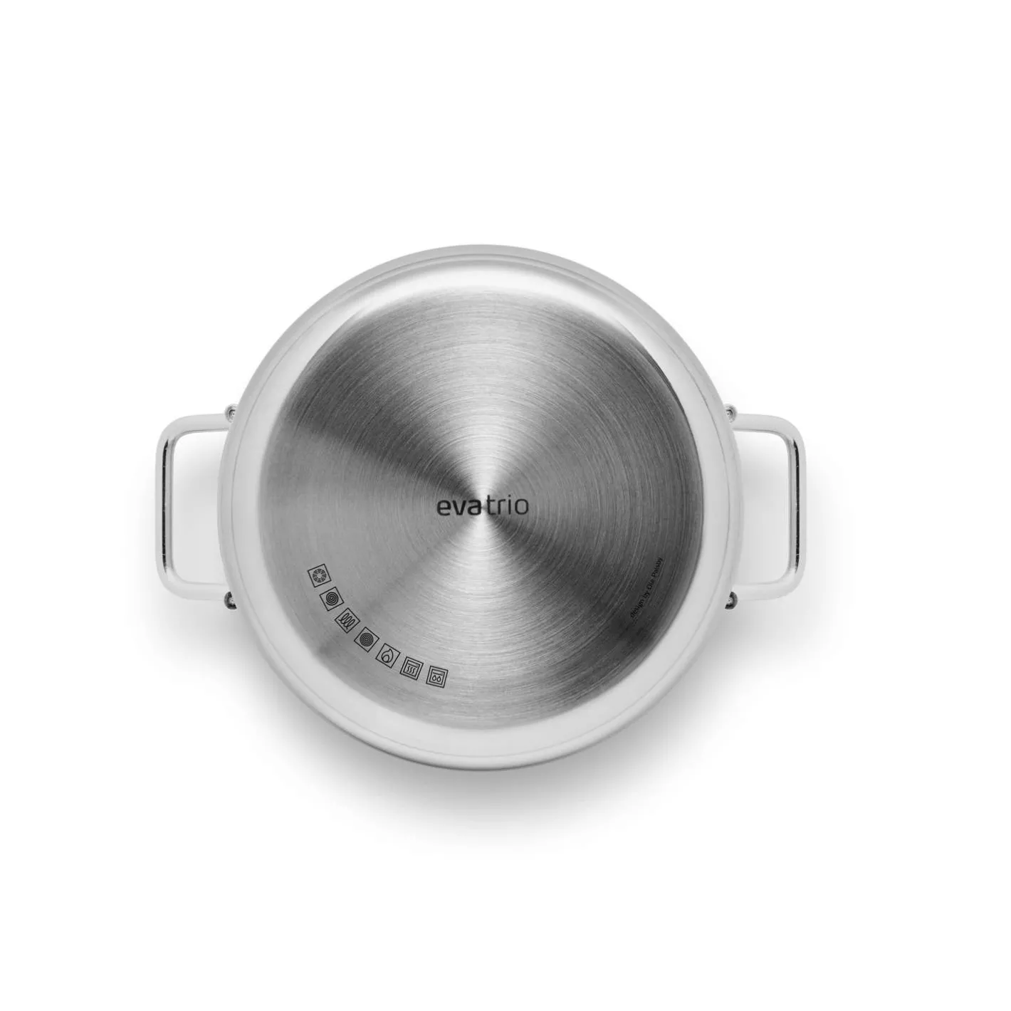 Eva Solo Gryder^Stainless Steel Gryde 2,2 l keramisk Slip-Let® belægning
