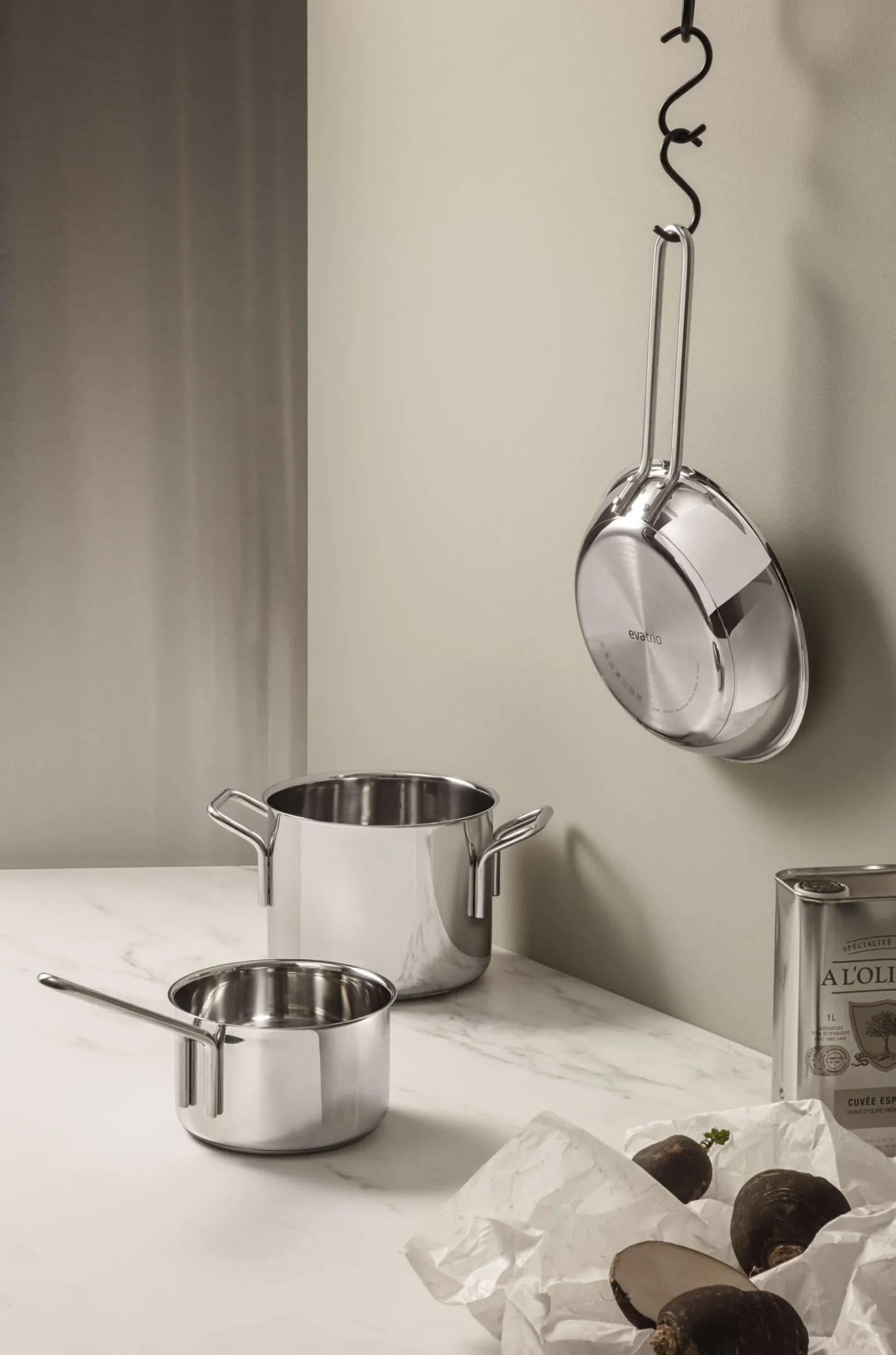 Eva Solo Grydesæt|Gryder^Stainless steel gryde/pandesæt - 3 dele