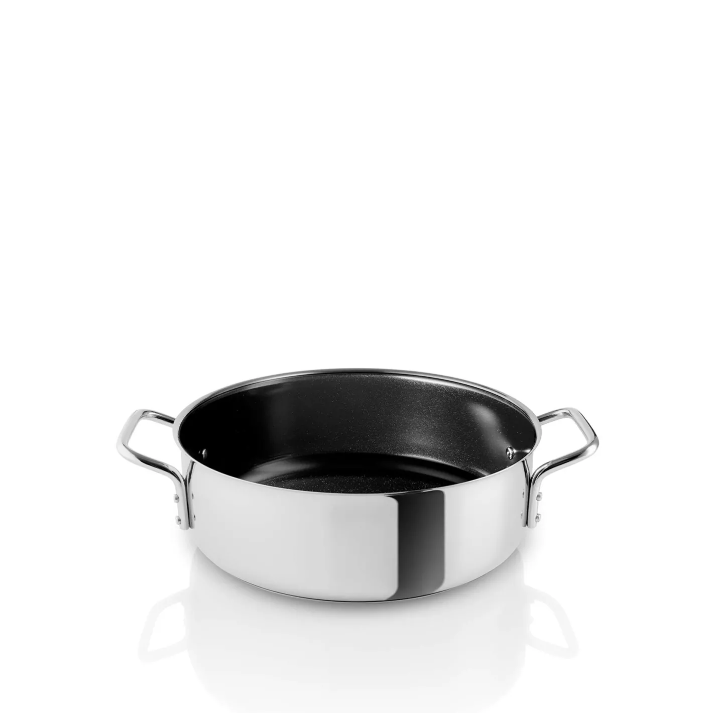 Eva Solo Sauterpander^Stainless steel sautergryde - 24 cm - keramisk Slip-Let®