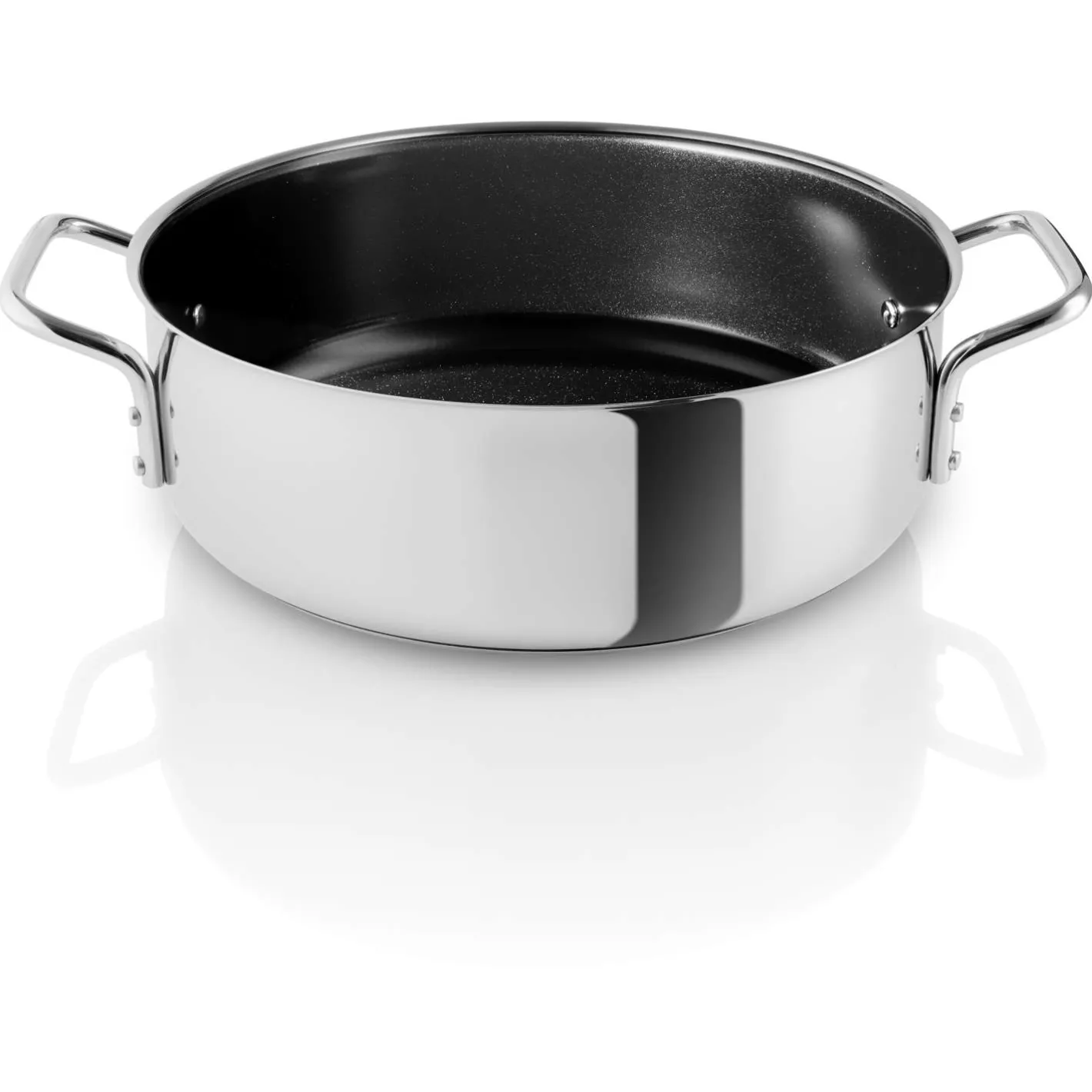 Eva Solo Sauterpander^Stainless steel sautergryde - 24 cm - keramisk Slip-Let®