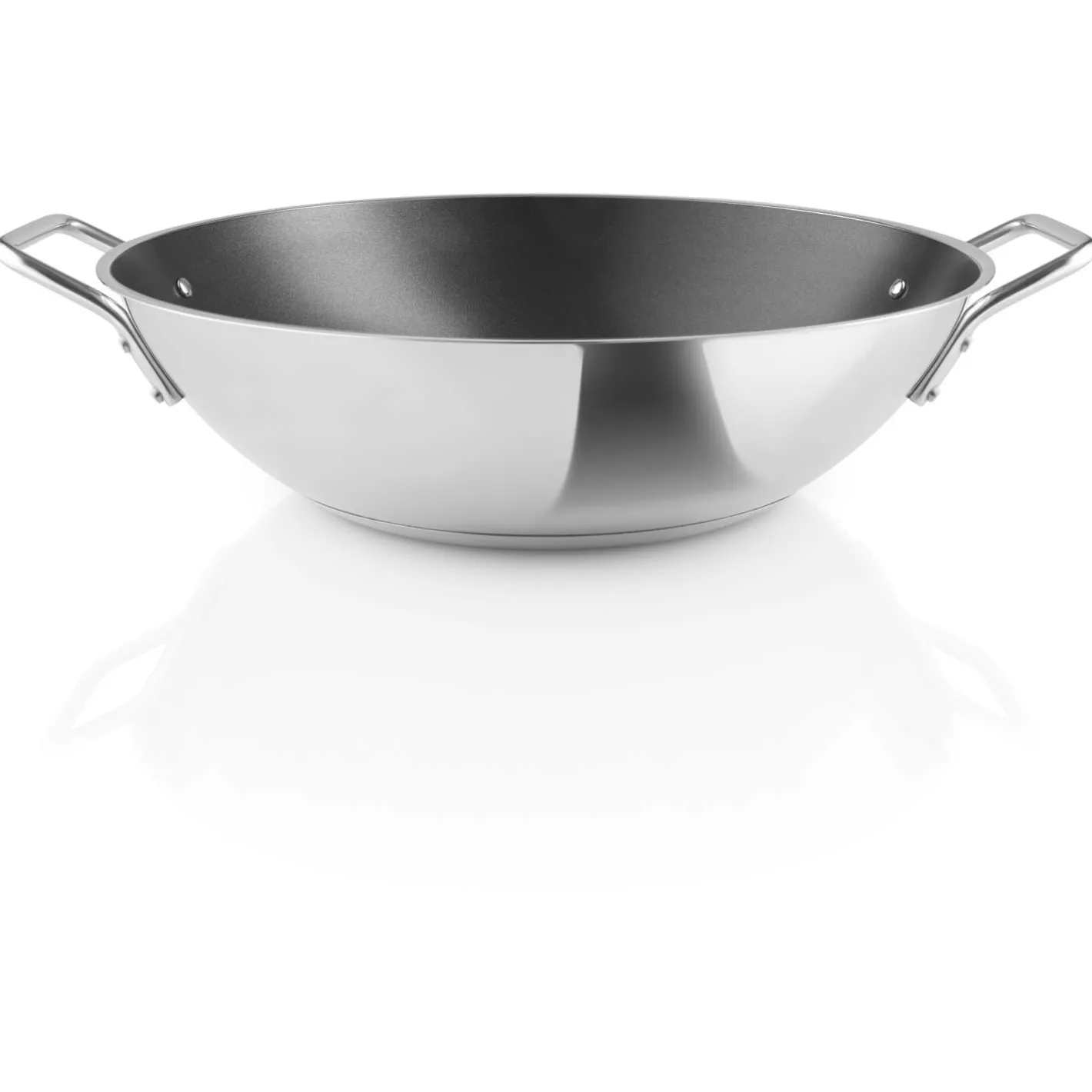 Eva Solo Woks^Stainless steel wok - 5 liter - keramisk Slip-Let®