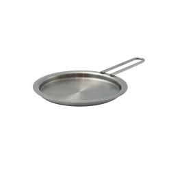 Eva Solo Grydelåg^Tallerkenlåg 13 cm rustfrit stål