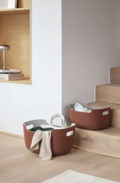 Eva Solo Oprydning & Organisering^Tidy Kurv - 48x35x26 cm - Chestnut