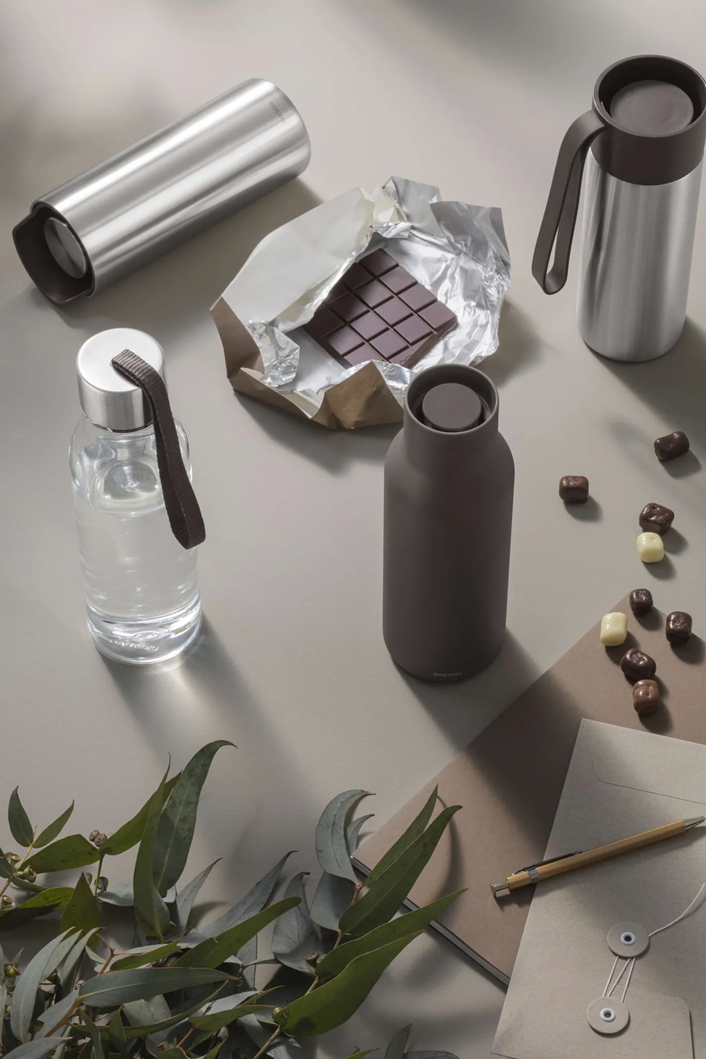 Eva Solo Drikkeflasker|Termoflasker^Urban termoflaske - 0,5 liter - Chocolate