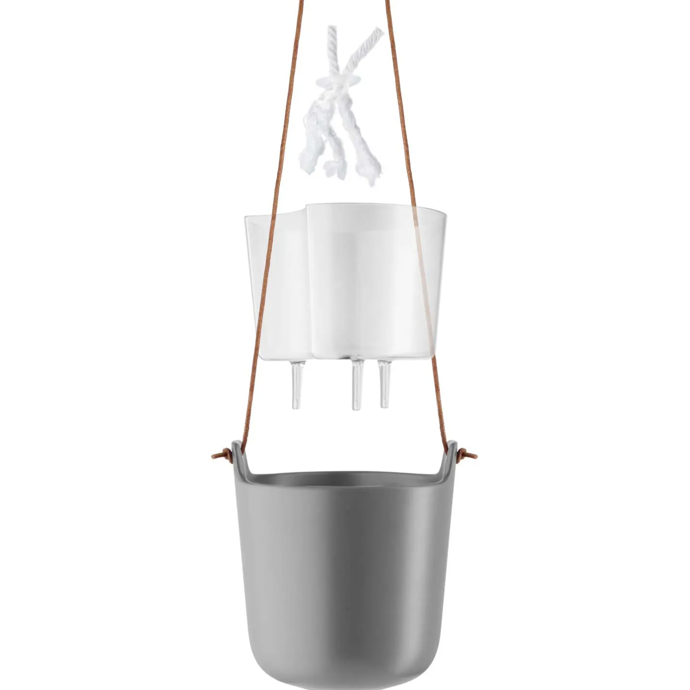 Eva Solo Selvvandende Potter^Urtepotte - 15 cm - Nordic Grey