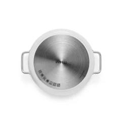 Eva Solo Gryder^White Line Gryde 4,8 l 20 cm keramisk Slip-Let® belægning